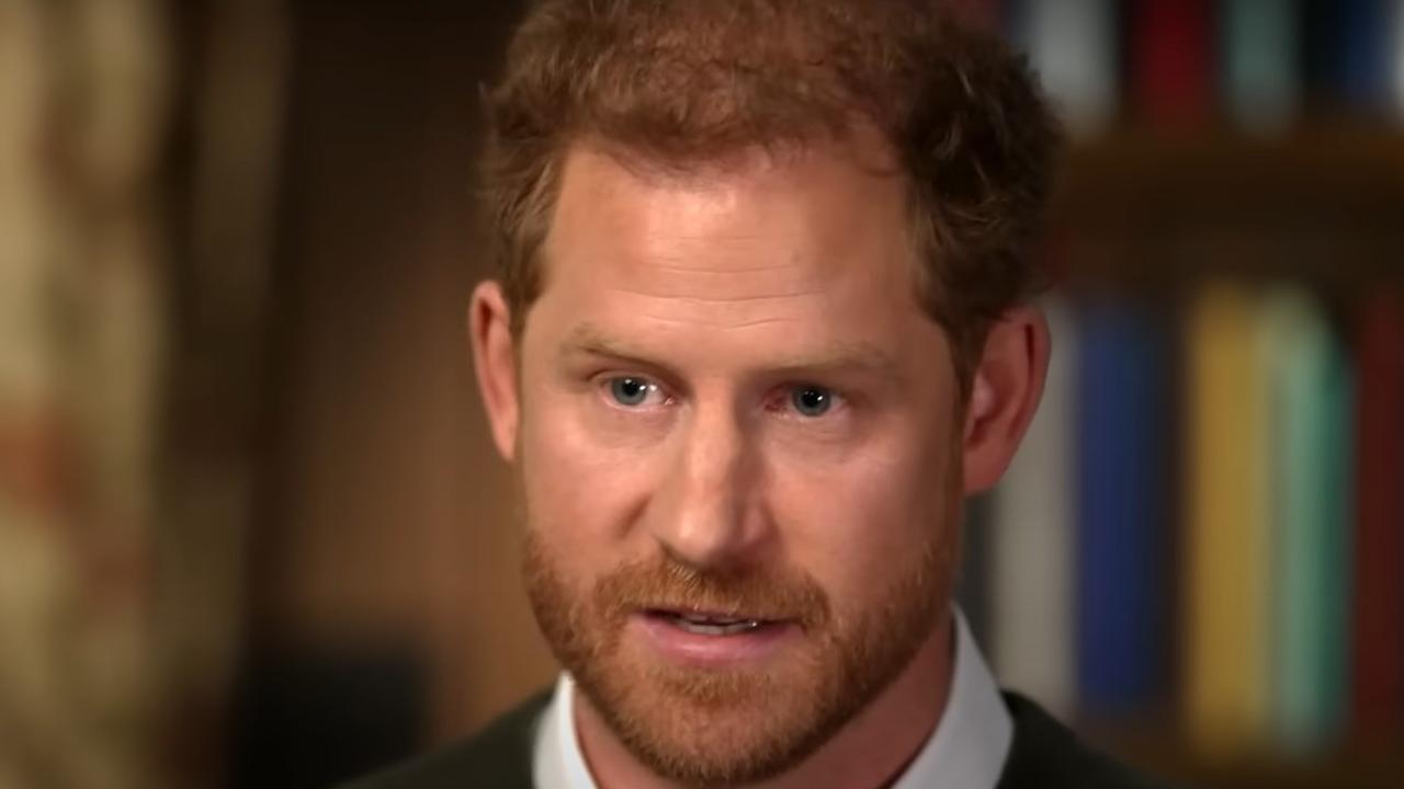 Prince Harry. Picture: 60 minutes