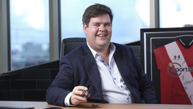 Tim Heath has built an international crypto-gambling empire. Picture: Supplied