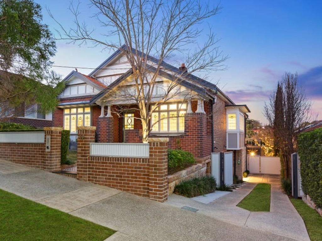 And in Haberfield, this Waratah St home sold for $2.02m over reserve at auction.