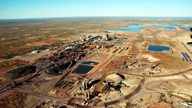 BHP's Olympic Dam mine in South Australia.