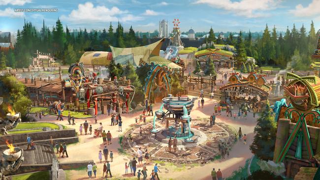 The Isle of Berk as epic as it is in the movies. Photo: Universal Epic Universe