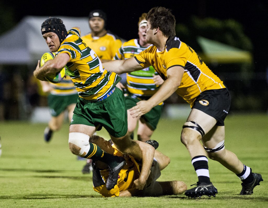 Stuart Bougoure, Darling Downs. Rugby Union, Cattleman's Cup, Darling Downs vs Central Qld Brahmans. Saturday, 3rd Mar, 2018. Picture: Nev Madsen