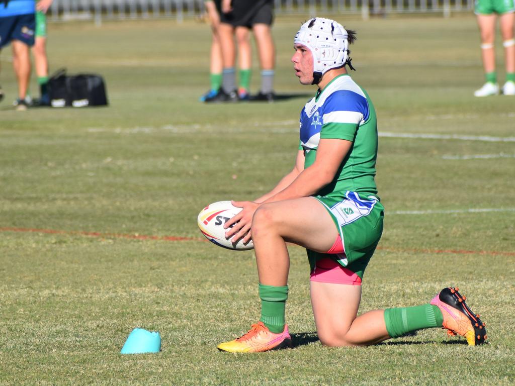 Dolphins Challenge Round 3, The Cathedral College versus St Brendan's College, at Kettle Park, Rockhampton, on June 11, 2024.