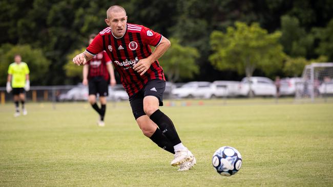 Matt Hilton of Burleigh Heads FC. Picture: Surfers Paradise Apollo