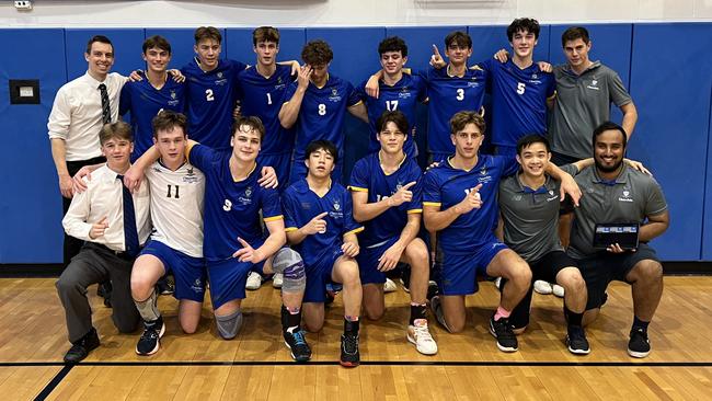 Churchie (ACGS) beat Nudgee College in GPS volleyball 2023