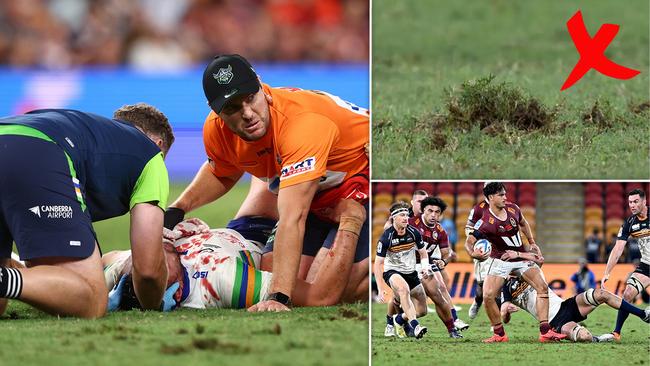 The Suncorp Stadium turf has come under question.