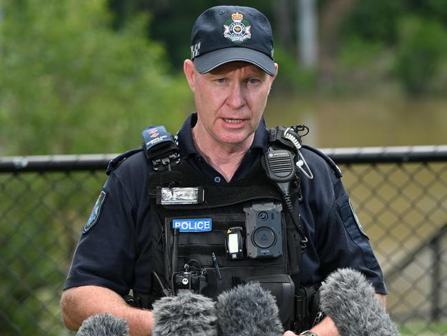 Acting Inspector Shane Thow said the group had gathered for a “social gathering”. Picture: Lyndon Mechielsen/Courier Mail