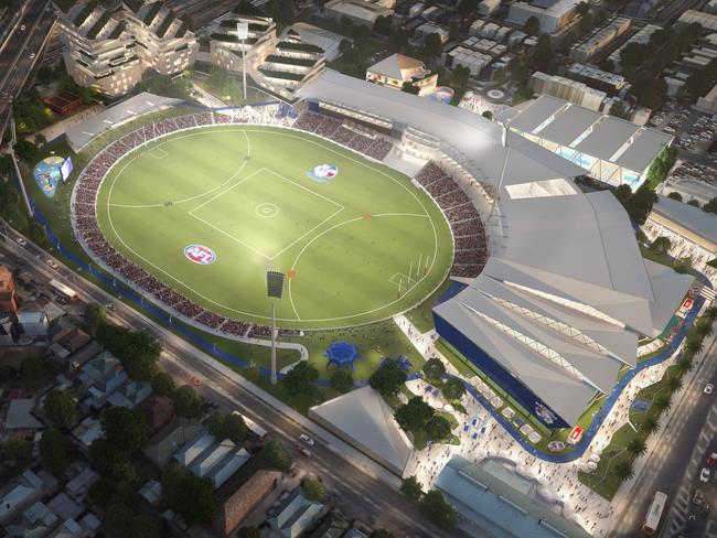 EXCLUSIVE IMAGES FOR HERALD SUN USE ONLY.  NOT FOR ONLINE UNTIL 7PMWhitten Oval redevelopmentimages supplied