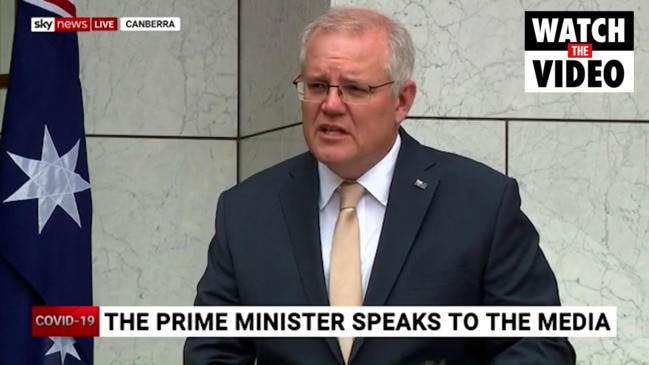 Scott Morrison praises NSW and VIC for coronavirus outbreak response