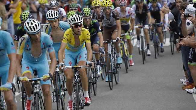 Italy's Vincenzo Nibali has stood out from the pack with his iron grip on the yellow jersey.