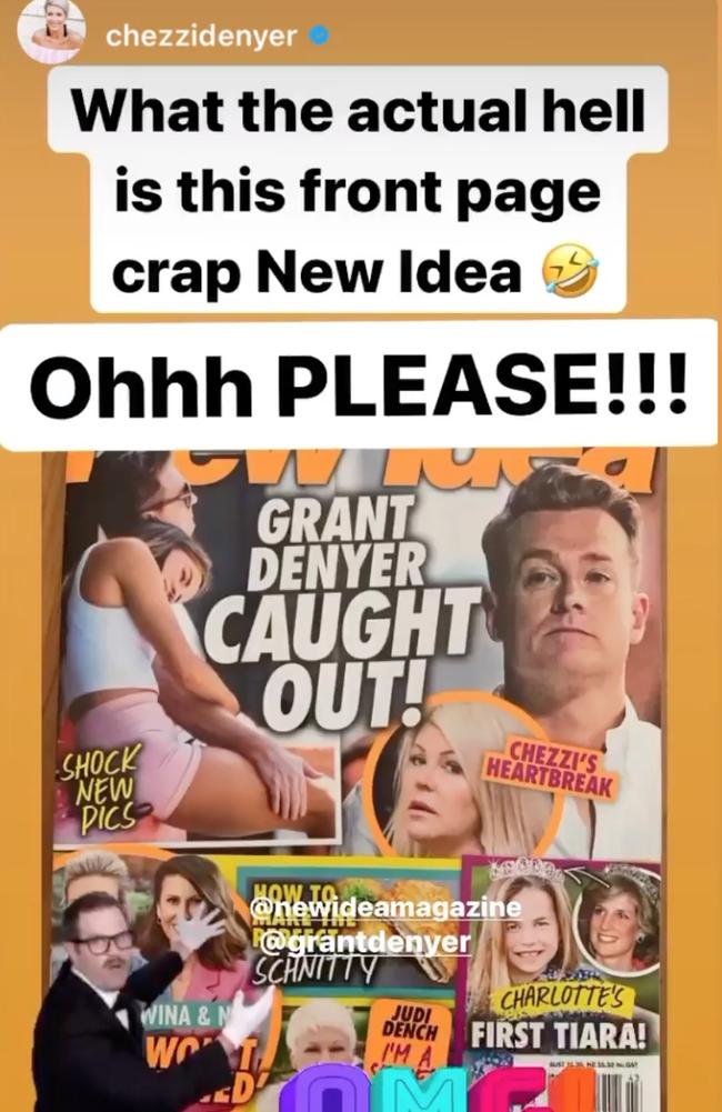 Denyer reposted this from his wife Chezzi.