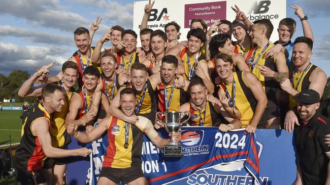 The Rosellas rose to the top of the Southern league again. Picture: Andrew Batsch