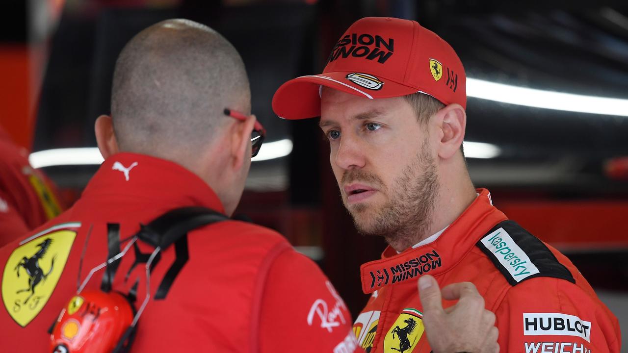 Sebastian Vettel’s role at Ferrari may be as good as done.