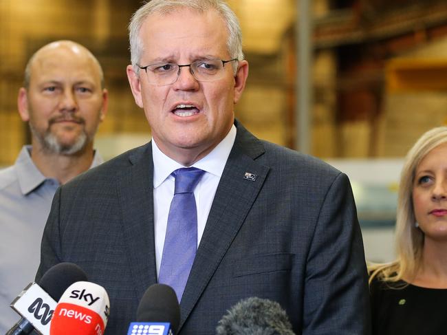 The Prime Minister said that we should no longer measure risk by the number of case numbers. Picture: NCA Newswire / Gaye Gerard