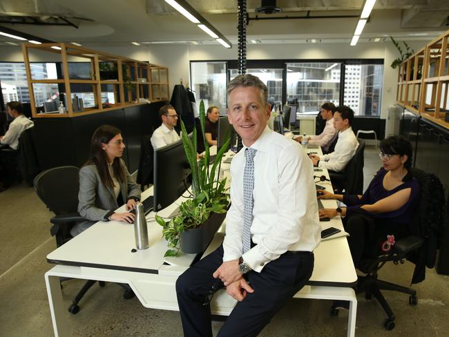 19/08/2020. Darren Steinberg, CEO of Dexus, photographed at their offices in Sydney. Britta Campion / The Australian