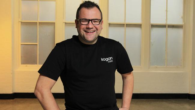 Kogan.com boss Ruslan Kogan is upbeat about its slow return to profitability as the retailer’s interim loss doubled to $23.8m. Picture: Hollie Adams