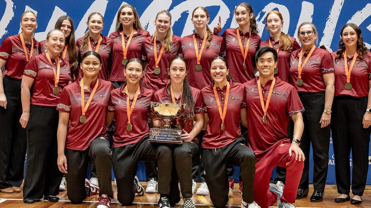 Under-16 girls champions Queensland South.