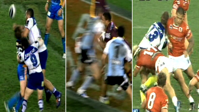 Shoulder charge NRL