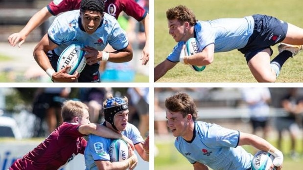 The Waratahs beat the Reds convincingly in the Super Rugby U16s series.