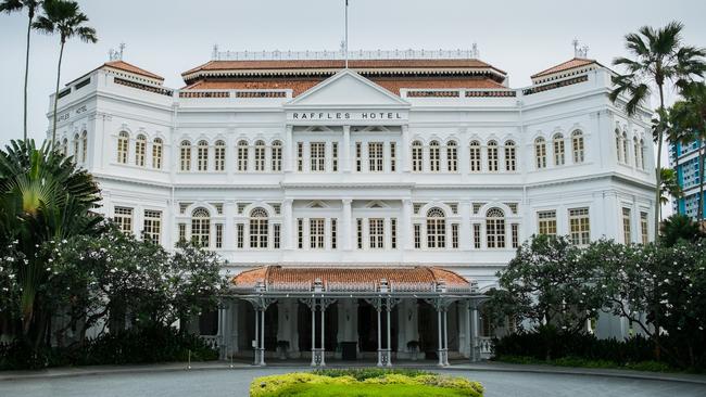 Raffles hotel, Singapore.