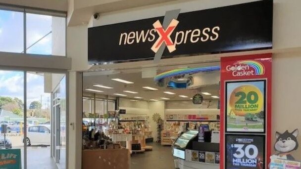 The NewsXpress agency in the High Street Plaza is now for sale.