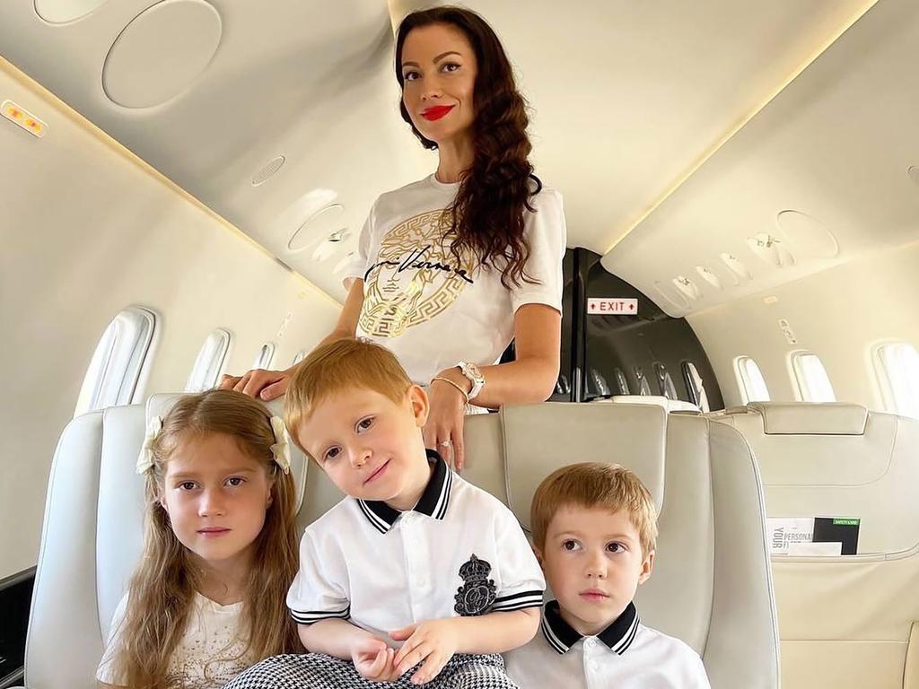 Irina Bolgar, 43, claims she has given birth to three children of Russian-born tech billionaire Pavel Durov, 39, alleging she has been in a relationship with him. Picture: East 2 West News