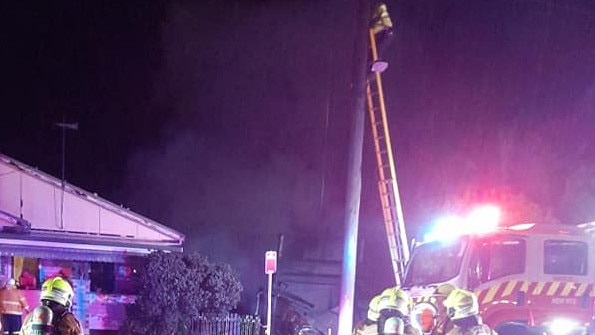 BATTLING A BLAZE: A fire at a Broadwater house was fought by firefighters from Fire and Rescue Evans Head with assistance from Rural Fire Service crews from Woodburn, Wardell and Alphadale along with F &amp; R Ballina and\Hazmat support from F &amp; R Goonellabah.