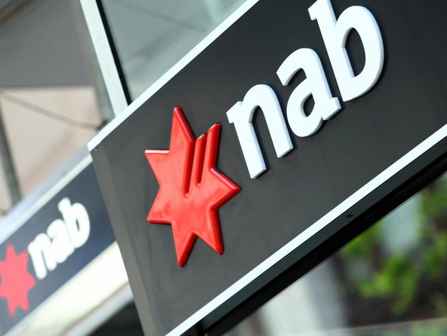 14/11/2018: Generic picture of National Australia Bank (nab) branch and logo. Hollie Adams/The Australian