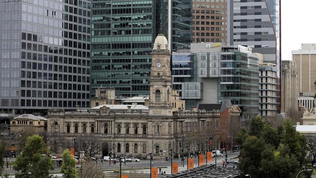 The Adelaide GPO building has been vacant for more than two years. Picture: SARAH REED