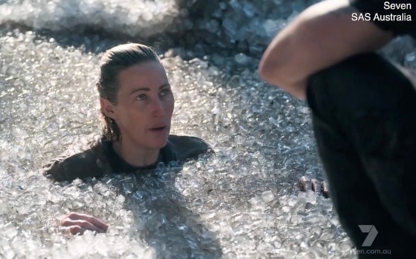 Jana Pittman's incredible memory in ice bath challenge