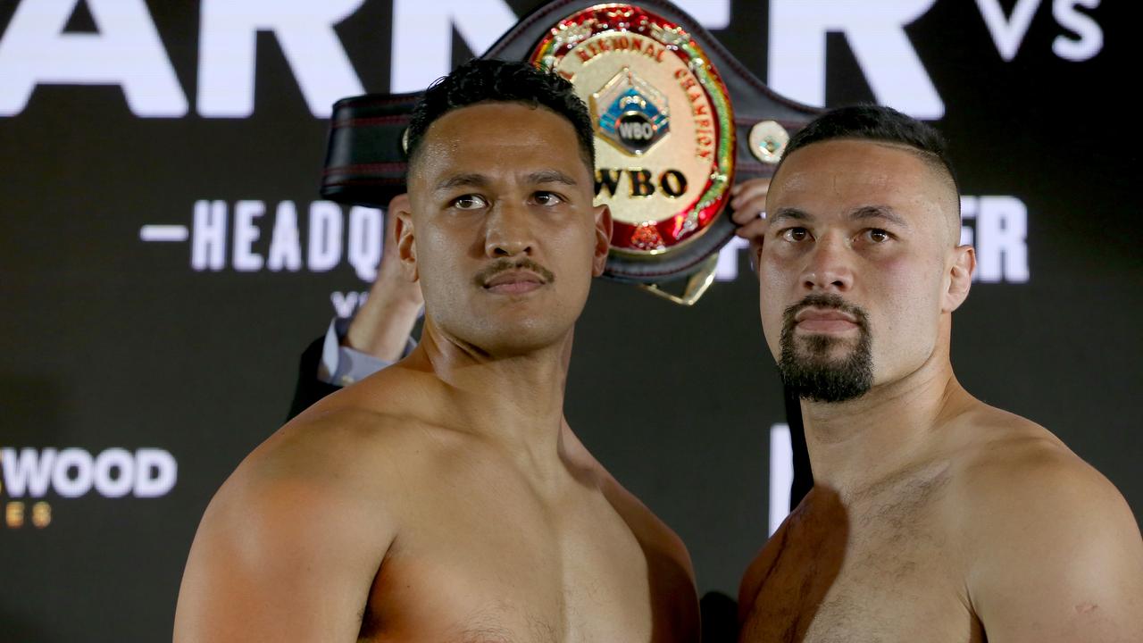 Junior Fa and Joseph Parker face off in Auckland in a huge NZ boxing clash on Saturday.