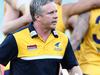 SANFL - Second Semi-Final - Eagles v West Adelaide at Adelaide Oval. Eagles coach Michael godden. Photo Sarah Reed.