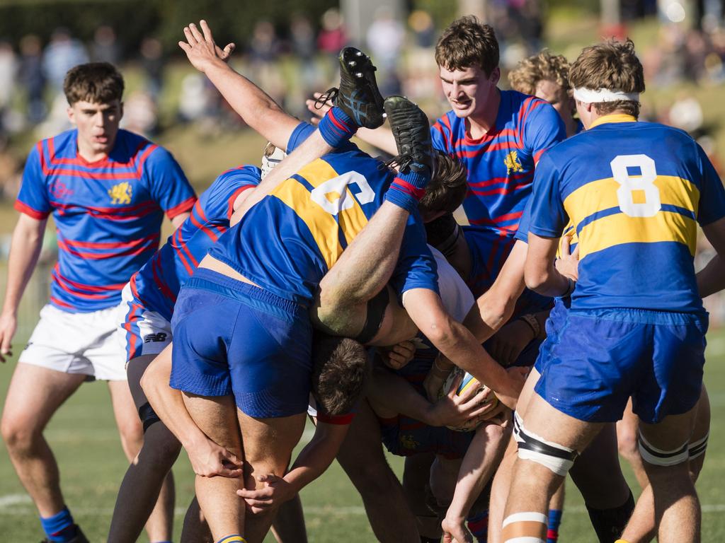 O'Callaghan Cup on Grammar Downlands Day at Toowoomba Grammar School, Saturday, August 19, 2023. Picture: Kevin Farmer