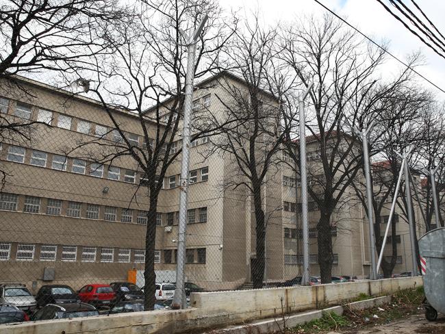 David Campbell is being held in the huge, communist-era Central Prison in suburban Belgrade. Picture: Ella Pellegrini