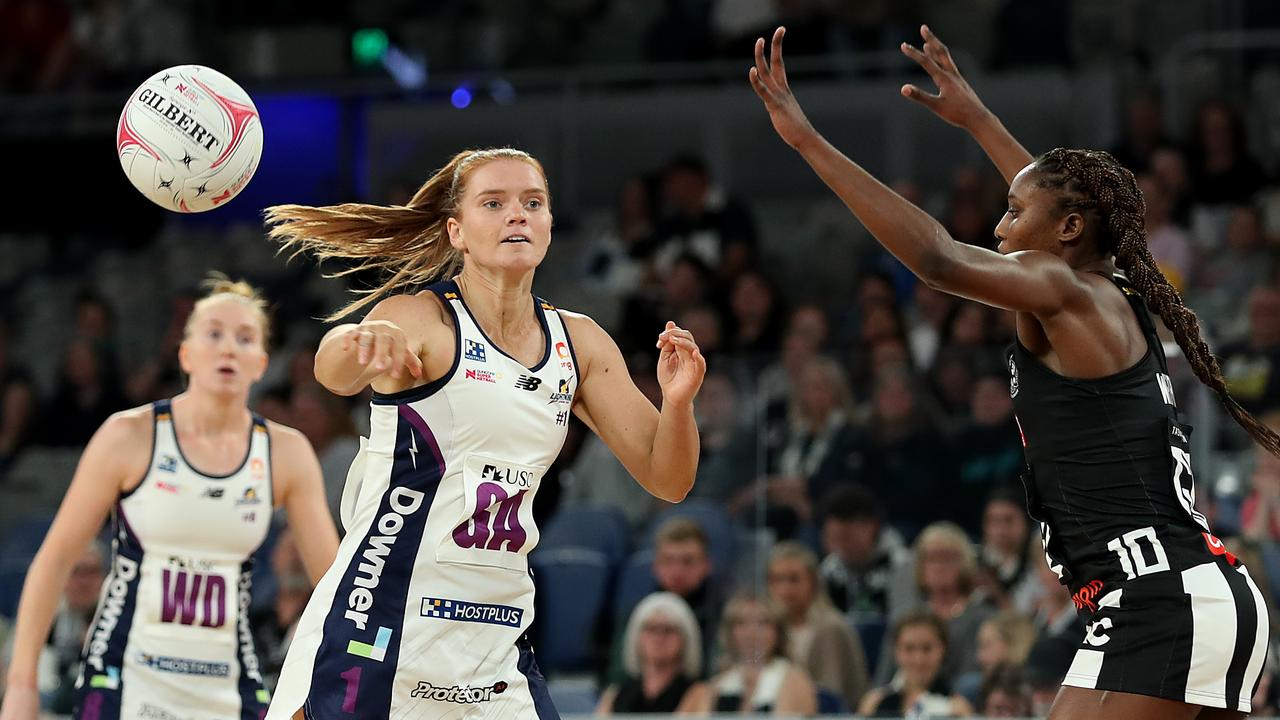 Super Netball Collingwood Magpies Vs Sunshine Coast Lightning Round One John Cain Arena