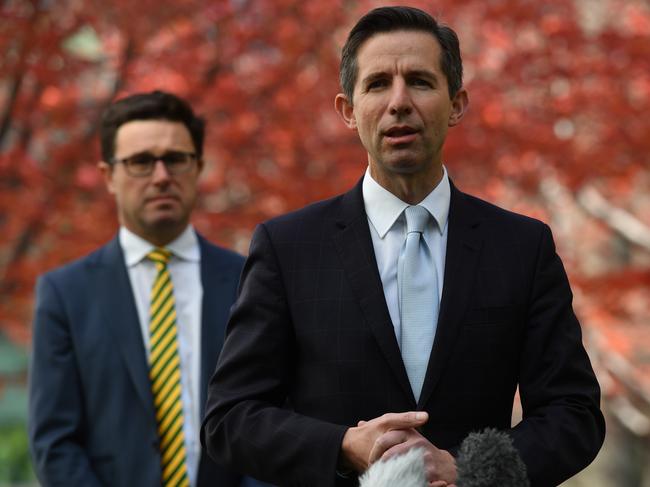 Trade Minister Simon Birmingham criticised China’s announcement as a “very disappointing and perplexing development”. Picture: Sam Mooy/Getty Images