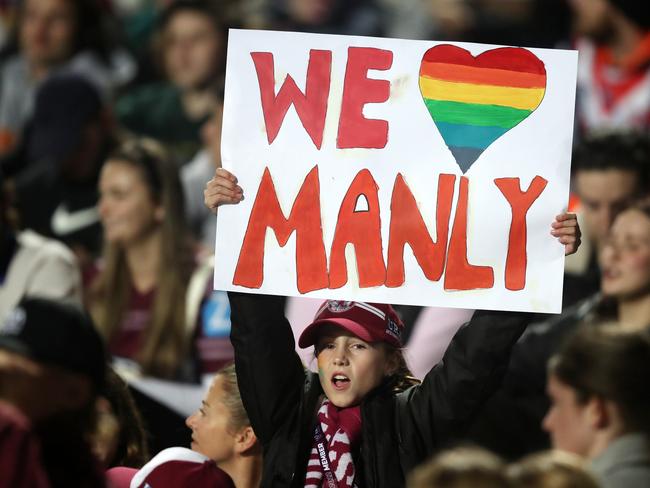 Manly v Roosters Round 20 NRL match at 4 Pines Park, Sydney. Photo: NRL Photos / Brett Costello