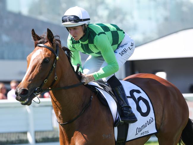 Smart mare Turaath can post a second-up win in Wednesday's Listed Black Pearl Stakes at Geelong. Picture : Racing Photos via Getty Images.