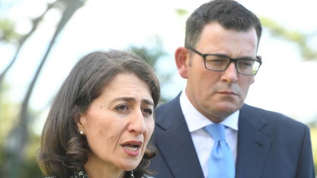 New South Wales Premier Gladys Berejiklian and Victorian Premier Daniel Andrews have both signed on to the scheme. (Pic: Dean Lewins)