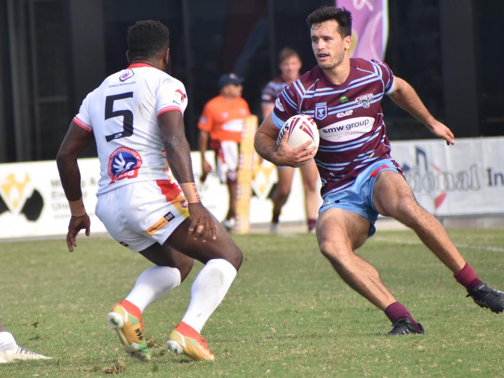 Round 2 of the Hostplus Cup, CQ Capras versus PNG Hunters, Rockhampton’s Browne Park, March 26, 2022.