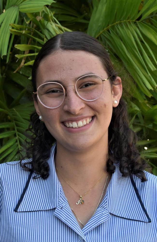 The Essington School Year 10 student Athanasia Papandonakis said relocating to the Rapid Creek campus would reunite a “massive community”. Picture: Sierra Haigh