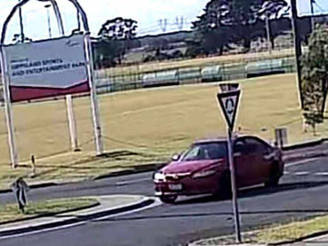 Police gave up their pursuit and the driver has not yet been caught. Picture: Supplied