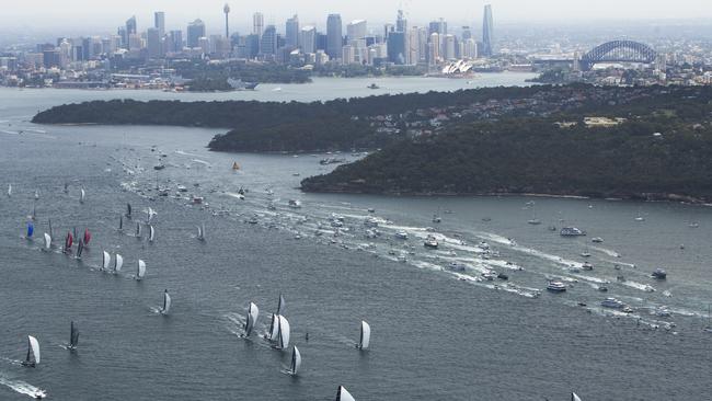 The start of the race which was cancelled last year.