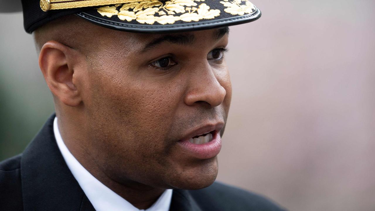 US Surgeon General Jerome Adams. Picture: Jim Watson/AFP