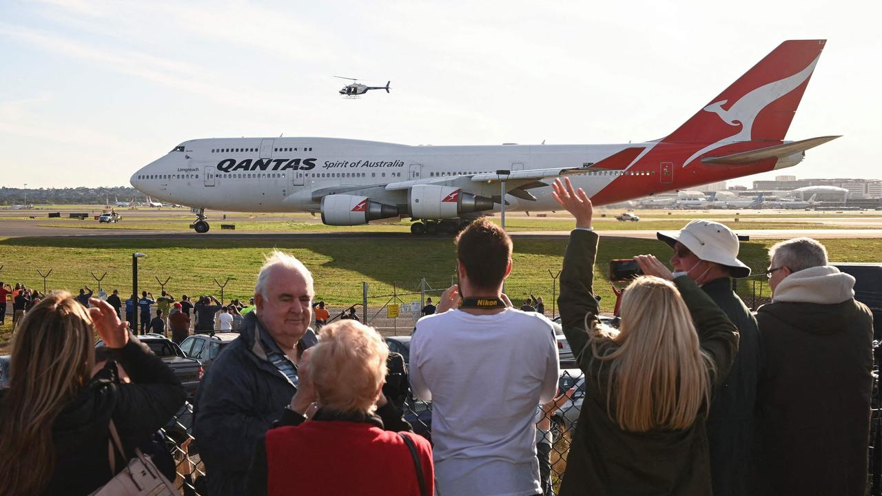 Overseas flights will start next month. Picture: Peter PARKS / AFP.