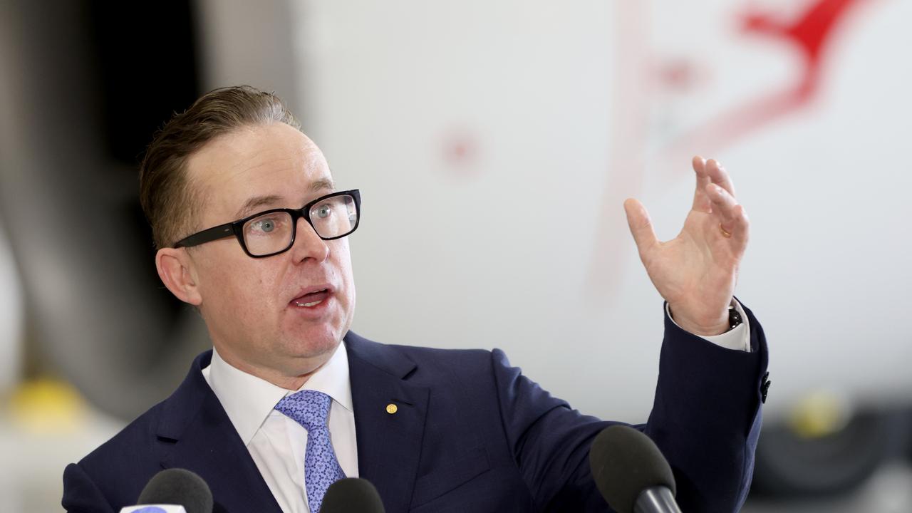 Qantas Group chief executive Alan Joyce grounded all fleets in 2011. Picture: NCA NewsWire / Damian Shaw