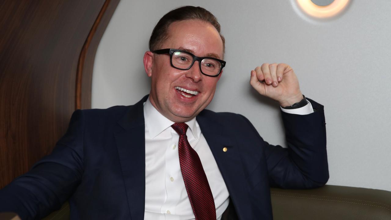 Qantas CEO Alan Joyce is the highest paid CEO in Australia. Picture: David Swift.