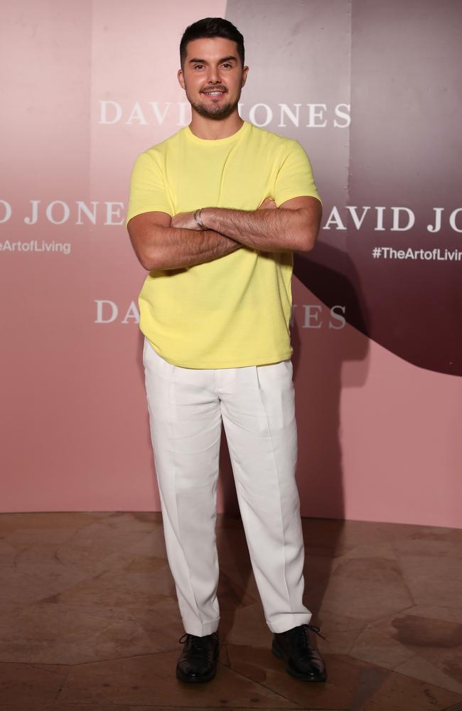 Designer Johnny Schembri attends the David Jones AW19 Season Launch 'The Art of Living' at The Museum of Old and New Art (MONA). Picture: Getty