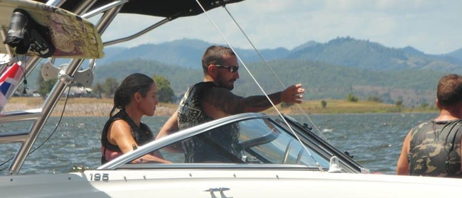 Amber Callender and Paul Callender enjoyed an Australia Day break at their holiday home on the Sunshine Coast hinterland. Photo: Supplied