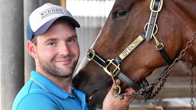 Racing trainer Billy Healey, is up and coming trainer who at the age of 24 has a Group 1 winning horse in his stable. Picture: Patrick Woods.